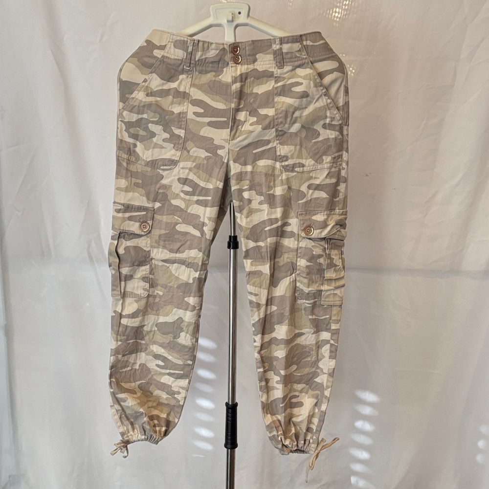 Democracy Khaki Camouflage Cargo Pants